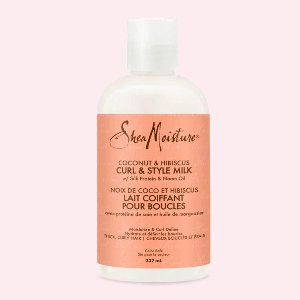 SHEA MOISTURE COCONUT & HIBISCUS CURL & STYLE MILK 237ML